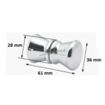 ΠΟΜΟΛΟ ΜΟΝΟ καμπίνας μπάνιου WM060