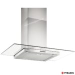 ΑΠΟΡΡΟΦΗΤΗΡΑΣ τζάκι CIELO 90cm PREMIUM PYRAMIS τοίχου