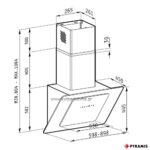 ΑΠΟΡΡΟΦΗΤΗΡΑΣ FIERO ΛΕΥΚΟΣ 60cm PYRAMIS