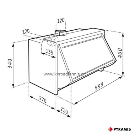 ΑΠΟΡΡΟΦΗΤΗΡΑΣ ΠΤΥΣΣΟΜΕΝΟΣ TURBO PYRAMIS