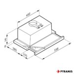 ΣΥΡΟΜΕΝΟΣ TURBO SLIM 60cm PYRAMIS