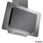 ΑΠΟΡΡΟΦΗΤΗΡΑΣ ΚΑΜΙΝΑΔΑ VETRIO grey 90cm τοίχου PYRAMIS