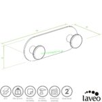 ΑΓΓΙΣΤΡΟ MIRI 2πλό χρωμέ LAVEO(ALM_012S)