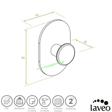 ΑΓΓΙΣΤΡΟ MIRI μονό χρυσό LAVEO(ALM_G11S)