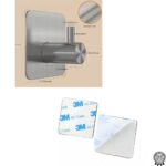 ΑΓΓΙΣΤΡΟ ΜΠΑΝΙΟΥ μονό TREND CHROME stainless steel αυτοκόλλητο