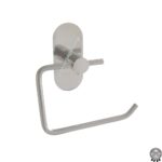 ΧΑΡΤΟΘΗΚΗ ΜΠΑΝΙΟΥ KASSANDRA chrome αυτοκόλλητη stainless steel