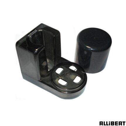 Αξεσουάρ μπάνιου ΠΟΤΗΡΟΘΗΚΗ ALLIBERT μαύρη