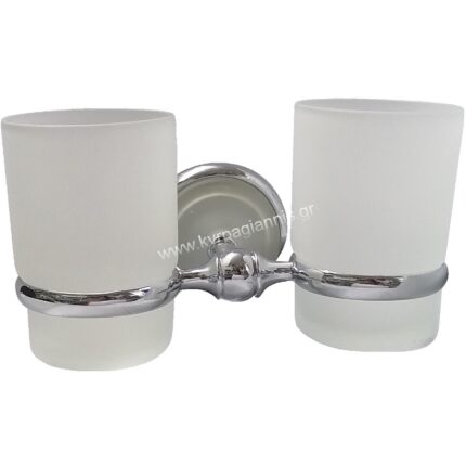 ΑΞΕΣΟΥΑΡ ΜΠΑΝΙΟΥ ΠΟΤΗΡΟΘΗΚΗ 2πλή ΣΑΝΤΟΡΙΝΗ λευκή