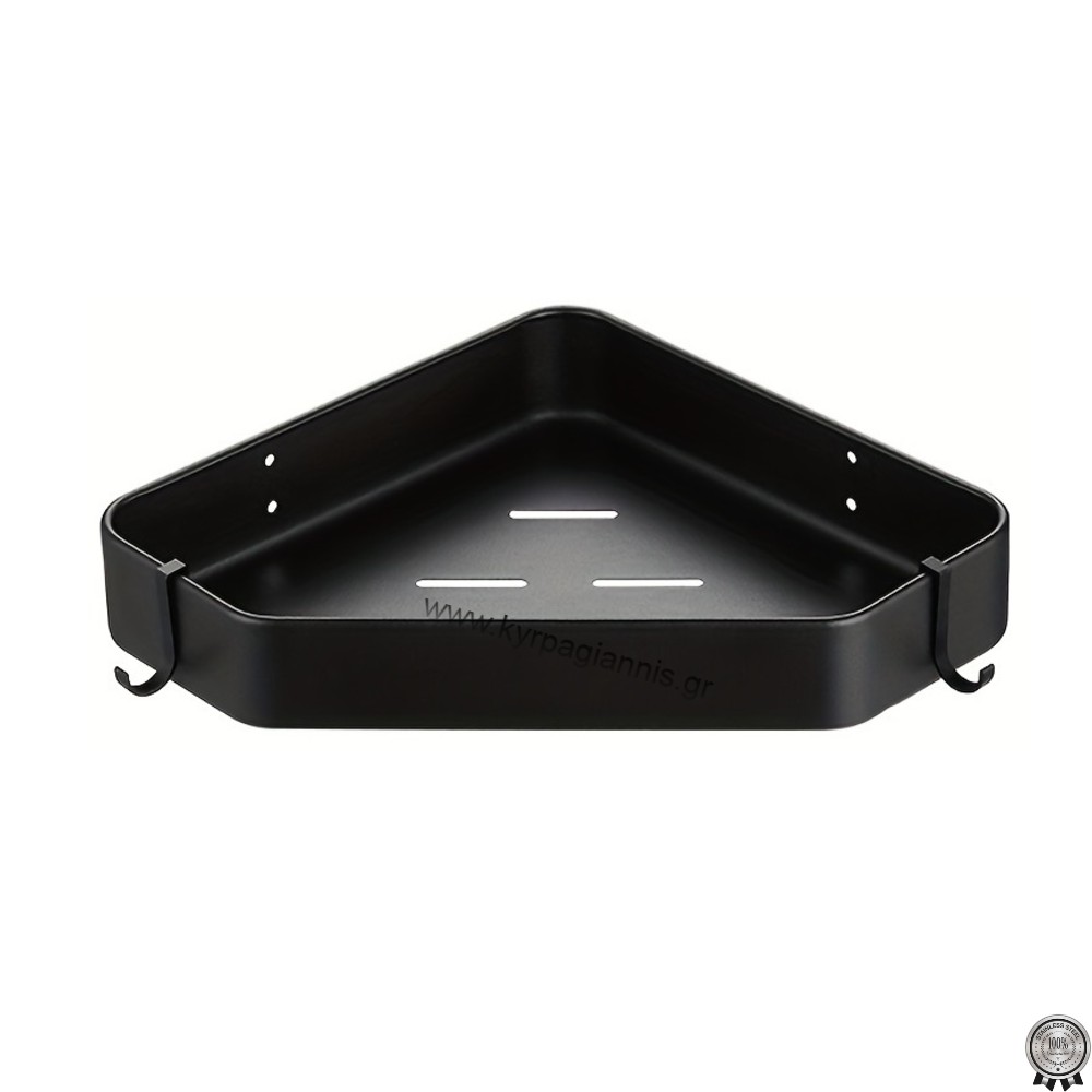 axspoggothiki moni corner black 235x235x5cm ss201l150 5 02 022 1.jpg ΣΠΟΓΓΟΘΗΚΗ ΜΠΑΝΙΟΥ μονή ΓΩΝΙΑΚΗ CORNER black stainless steel