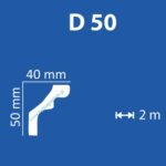 ΔΙΑΚΟΣΜΗΤΙΚΟ D50 τοίχο-ταβάνι ΦΕΛΙΖΟΛ ΚΟΡΝΙΖΑ