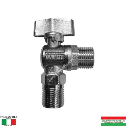 ΔΙΑΚΟΠΤΑΚΙ ΓΩΝΙΑΚΟ 1/2x1/2 VALVONETTI