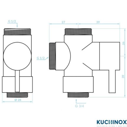 ΕΝΑΛΛΑΚΤΗΣ black στήλης KUCHINOX (CBP_7P0D)