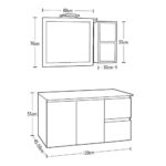 ΕΠΙΠΛΟ ΜΠΑΝΙΟΥ ΑΦΡΟΔΙΤΗ 120 mdf