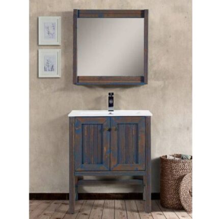 ΕΠΙΠΛΟ ΜΠΑΝΙΟΥ ΙΡΙΔΑ 60 μασίφ-κόντρα πλακέ