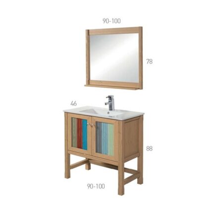 ΕΠΙΠΛΟ ΜΠΑΝΙΟΥ ΙΡΙΔΑ 90 μασίφ