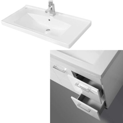 ΕΠΙΠΛΟ ΜΠΑΝΙΟΥ ΛΥΡΑ 80 mdf