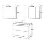 ΕΠΙΠΛΟ ΜΠΑΝΙΟΥ MARCELLA 80 mdf