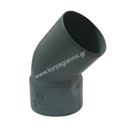 ΓΩΝΙΑ 45 Φ75 πλαστική
