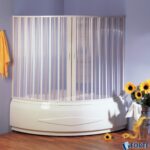 ΚΑΜΠΙΝΑ ΓΩΝΙΑΚΗΣ ΜΠΑΝΙΕΡΑΣ HIDRA VASCA 150x150x150 τοίχο-τοίχο ακρυλική φυσούνα