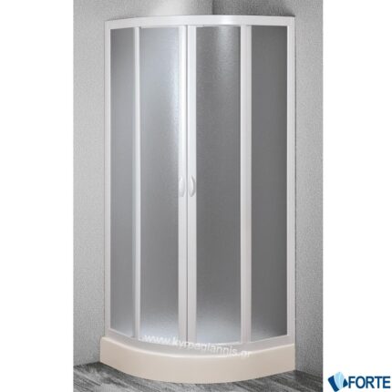 ΚΑΜΠΙΝΑ ΝΤΟΥΖΙΕΡΑΣ PONTE ECO 75x75x175 FORTE Ακρυλική
