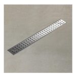 ΚΑΝΑΛΙ ΝΤΟΥΖΙΕΡΑΣ 60cm RAIN με σχάρα inox