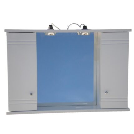 ΚΑΘΡΕΠΤΗΣ ΜΠΑΝΙΟΥ ΞΥΛΙΝΟΣ mdf ΓΙΑΣΕΝΙΤ 75x50 ΛΕΥΚΟΣ