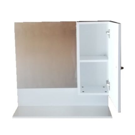 ΚΑΘΡΕΠΤΗΣ ΜΠΑΝΙΟΥ ΞΥΛΙΝΟΣ mdf ΓΙΑΣΕΝΙΤ 75x72 ΛΕΥΚΟΣ