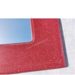 ΚΑΘΡΕΠΤΗΣ CORIAN deep red 106x46cm