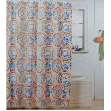 ΚΟΥΡΤΙΝΑ ΟΙΚΟΛΟΓΙΚΗ 180x240 με κρίκους