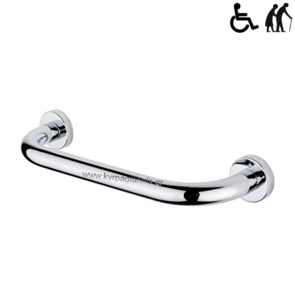 ΛΑΒΗ ΜΠΑΝΙΕΡΑΣ κυλινδρική τοίχου 30cm stainless steel