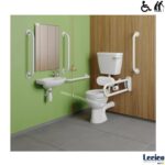 ΛΕΚΑΝΗ ΜΠΑΝΙΟΥ DELTA amea ψηλή LECICO "P" πορσελάνινη