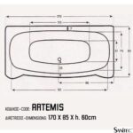 ΜΠΑΝΙΕΡΑ ARTEMIS 170x85
