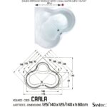 ΜΠΑΝΙΕΡΑ CARLA 140x140