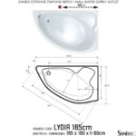 ΜΠΑΝΙΕΡΑ LYDIA 165x100 ΑΣΥΜΜΕΤΡΗ