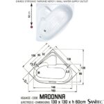 ΜΠΑΝΙΕΡΑ MADONNA 130x130 ΓΩΝΙΑΚΗ