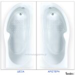 ΜΠΑΝΙΕΡΑ MONICA 170x80 ΕΥΘΥΓΡΑΜΜΗ