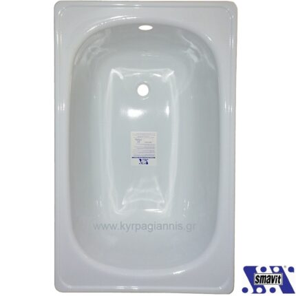 ΜΠΑΝΙΕΡΑ ΧΑΛΥΒΔΙΝΗ 105x65 ίσια SMAVIT