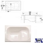 ΜΠΑΝΙΕΡΑ SMAVIT 105x65 με κάθισμα