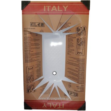 ΜΠΑΝΙΕΡΑ ΧΑΛΥΒΔΙΝΗ ITALY 160x70 CH