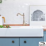 ΜΠΑΤΑΡΙΑ ΚΟΥΖΙΝΑΣ EVORA baroque antique brass (LAVEO)