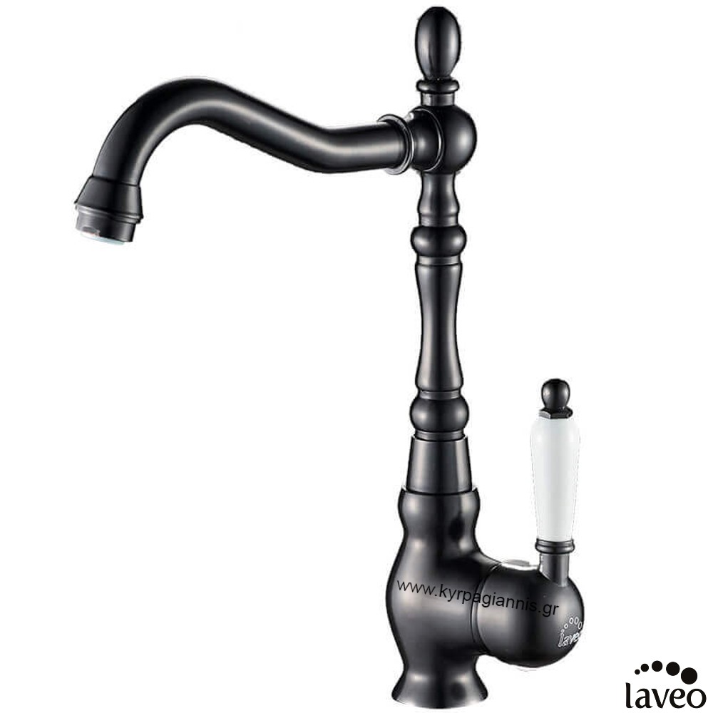 mpatkoyzinas evora bl laveo bae765d 9 09 031 1.jpg ΜΠΑΤΑΡΙΑ ΚΟΥΖΙΝΑΣ EVORA baroque antique black (LAVEO)