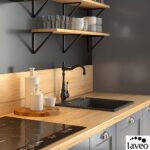 ΜΠΑΤΑΡΙΑ ΚΟΥΖΙΝΑΣ EVORA baroque antique black (LAVEO)