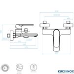 ΜΠΑΤΑΡΙΑ ΛΟΥΤΡΟΥ GAVA χρυσό (KUCHINOX)
