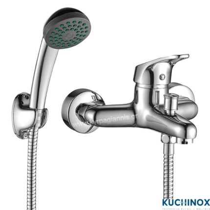 ΜΠΑΤΑΡΙΑ ΛΟΥΤΡΟΥ ORIS με shower set KUCHINOX (BQO_011D)