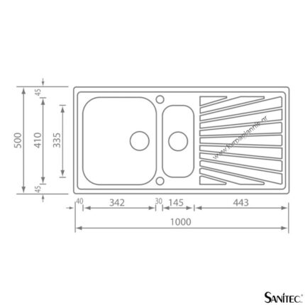 ΝΕΡΟΧΥΤΗΣ ΕΝΘΕΤΟΣ COMETA (11455) 100x50
