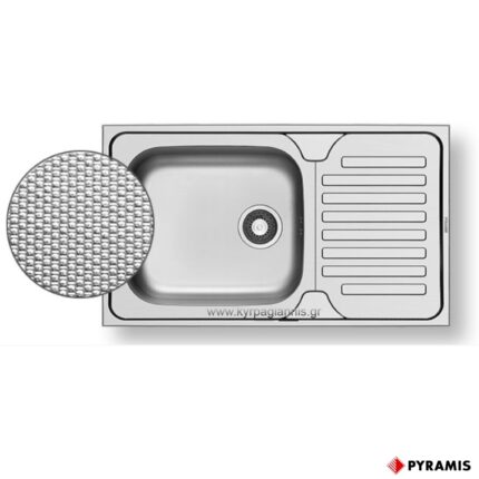 ΝΕΡΟΧΥΤΗΣ ΕΝΘΕΤΟΣ DORIAN (1B 1D) PYRAMIS 86x50