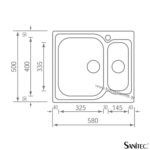 ΝΕΡΟΧΥΤΗΣ ΕΝΘΕΤΟΣ MATICO(11642) 58x50