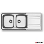 ΝΕΡΟΧΥΤΗΣ ΕΝΘΕΤΟΣ ZEDA EXTRA (2B 1D)PYRAMIS 116x50