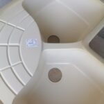 ΝΕΡΟΧΥΤΗΣ ΣΥΝΘΕΤΙΚΟΣ ΓΩΝΙΑΚΟΣ 82,5x82,5x50 2πλός (711 CAPUCCINO)