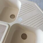 ΝΕΡΟΧΥΤΗΣ ΣΥΝΘΕΤΙΚΟΣ ΓΡΑΝΙΤΗΣ ΓΩΝΙΑΚΟΣ 82,5x82,5x50 2πλός (711-2 GRANITE GOLDEN)